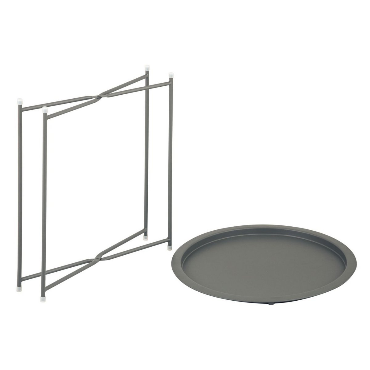 Bijzettafel Ø 47 H 51 2. Kies Tuintafel Balkon Tabel Terasses Tabel Ronde Alberta Metaal Small Ver