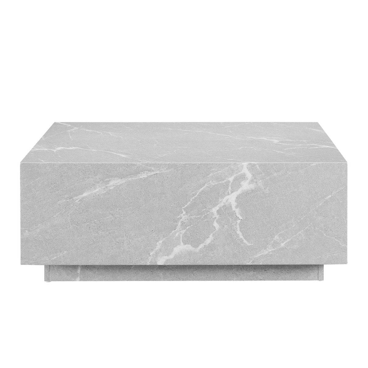 Salontafel grijs 90x90 cm
