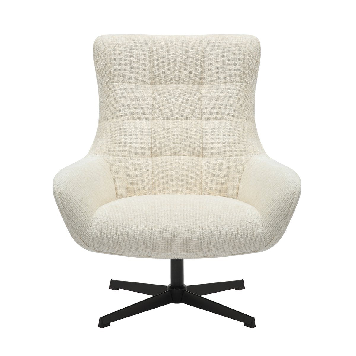 Fauteuil chenille stof beige