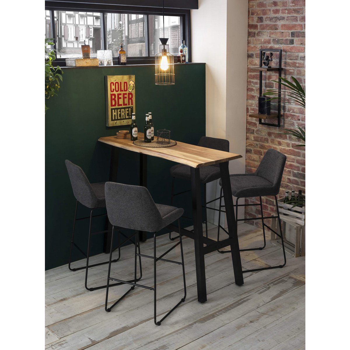Bartafel 124,5x51 cm