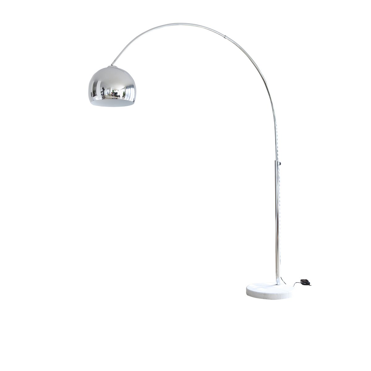 Booglamp 208 cm chroom