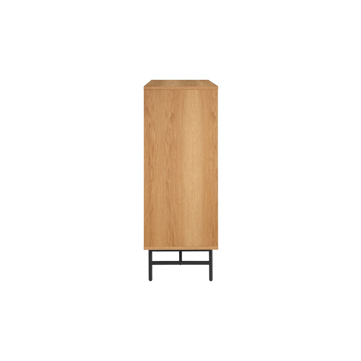 Ladekast hoog 80 cm echt eikenfineer