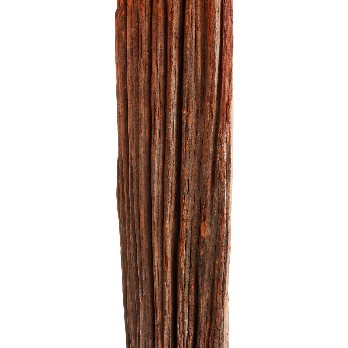 Vloerlamp drijfhout naturel/wit 175 cm