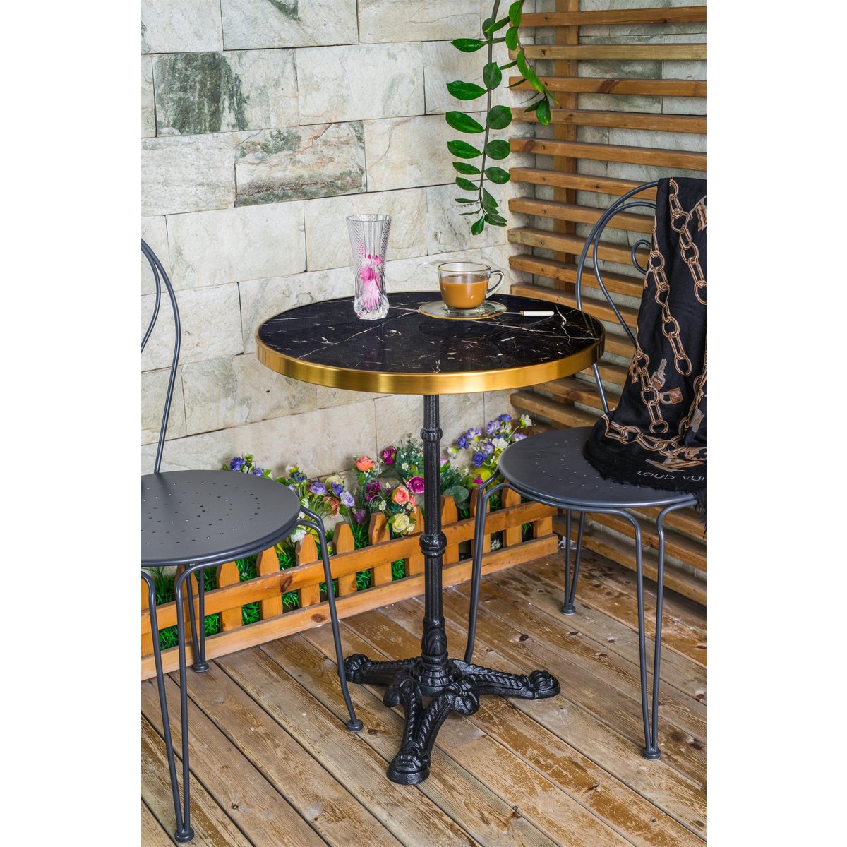 Tafel, 57 cm rond
