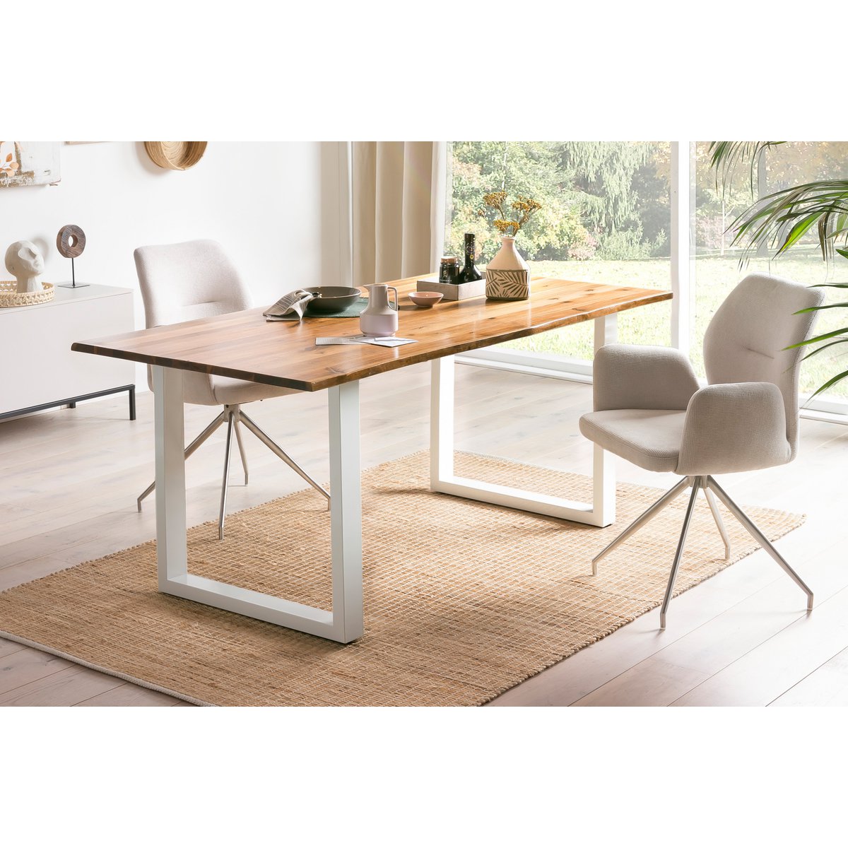 Acacia eettafel 120x80 cm