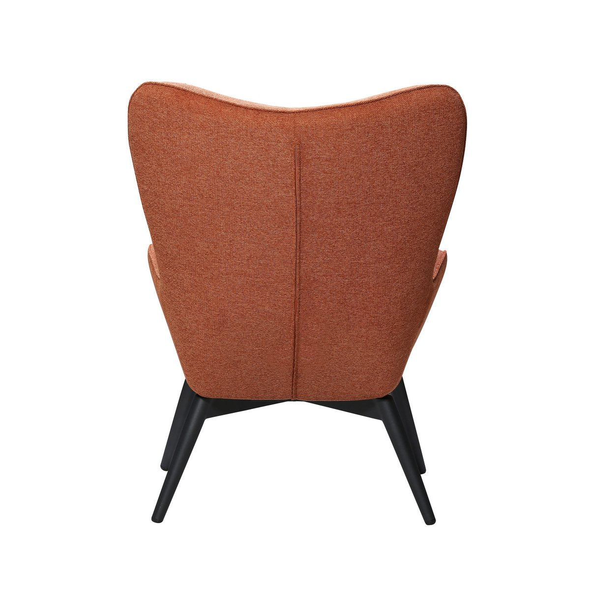 Fauteuil in koperen structuurstof