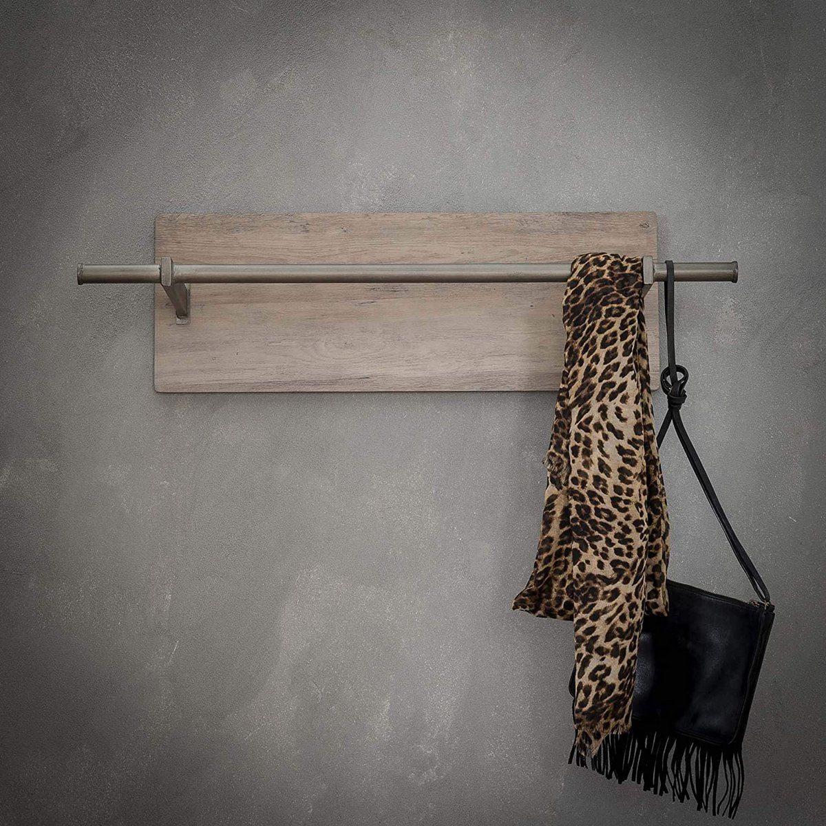 Wandkast 85 cm eiken decor