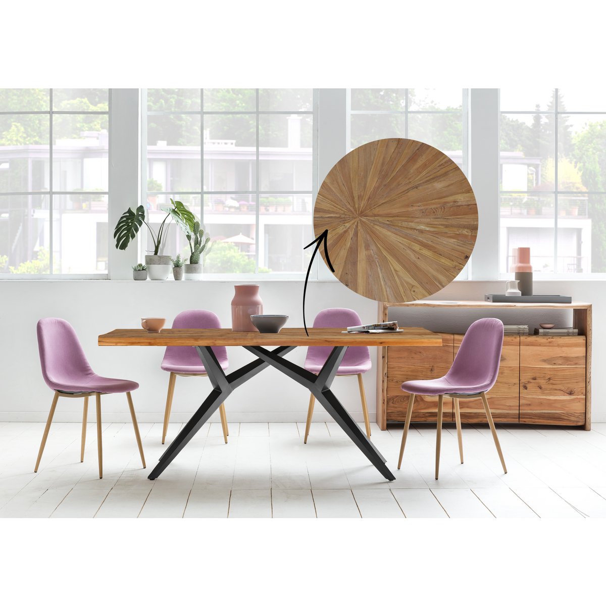 Tafel 240x100 cm