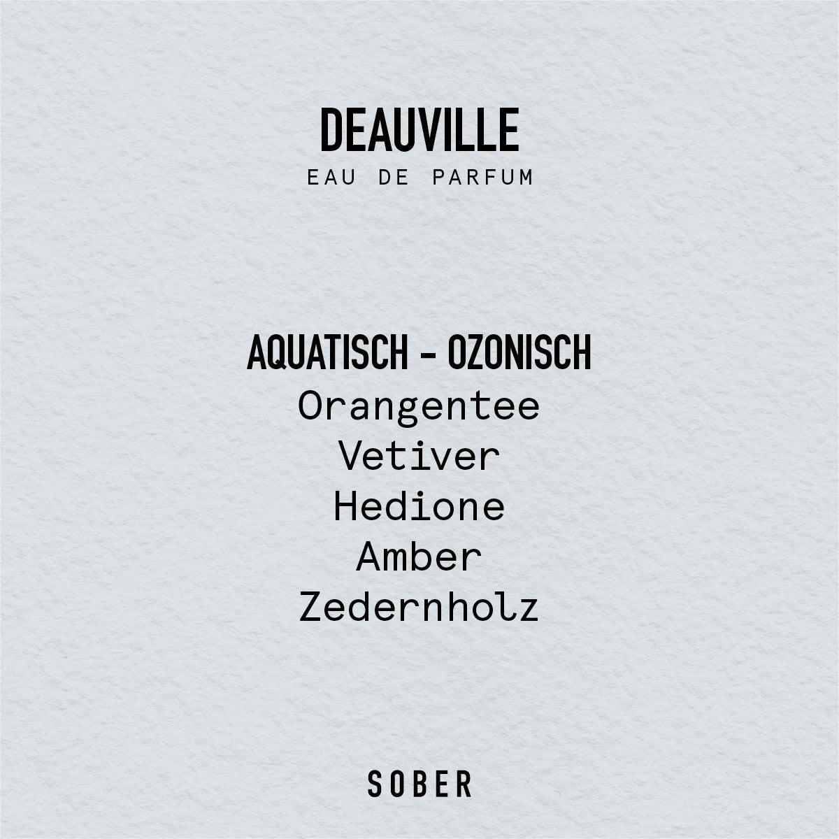 DEAUVILLE - Eau de parfum