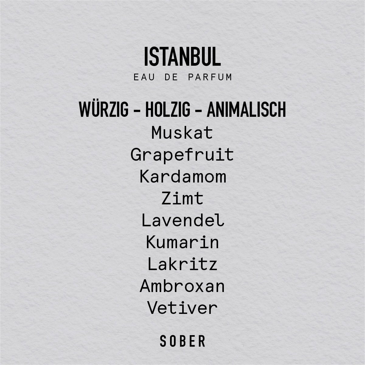 ISTANBOEL - Eau de Parfum