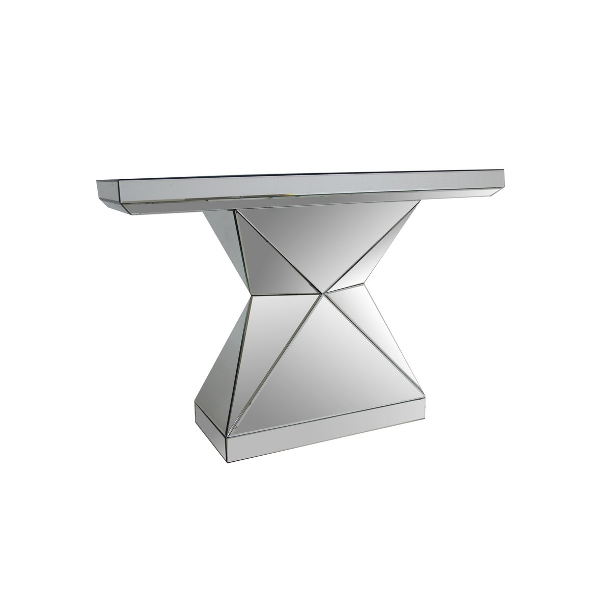 MDF console tafel met spiegelglas