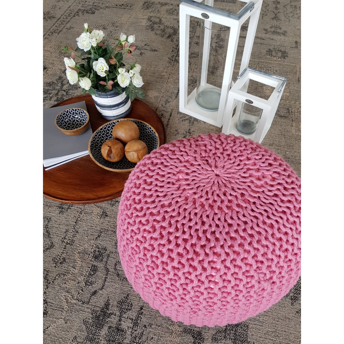Pouf Outdoor Ø55cm stoel Pouf Terrace Pool Garden