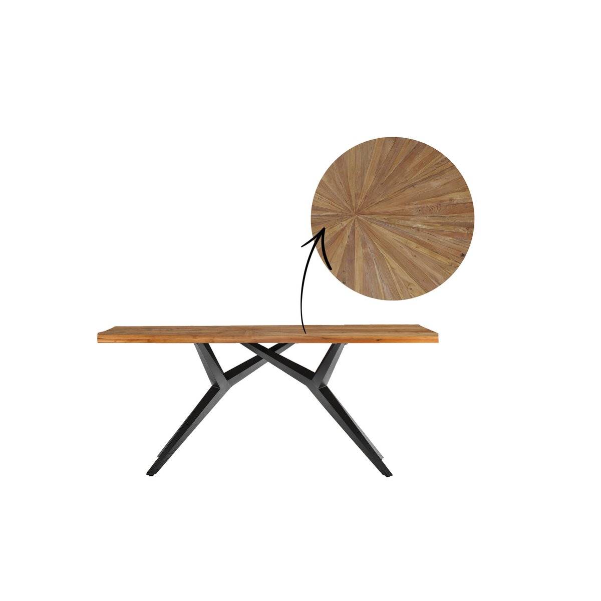 Tafel 160x90 cm