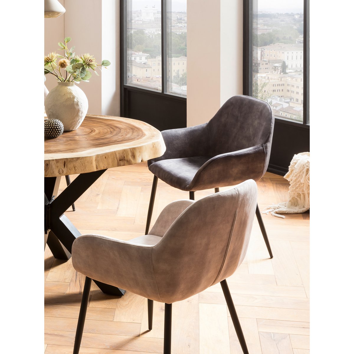 Fauteuil, set van 2