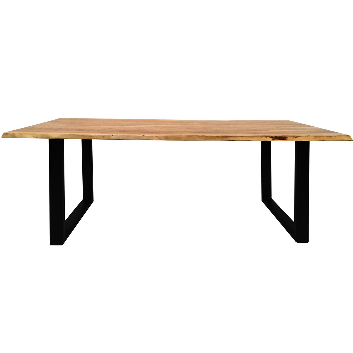 Tafel 240x100 cm, natuurlijk acacia, 56 mm