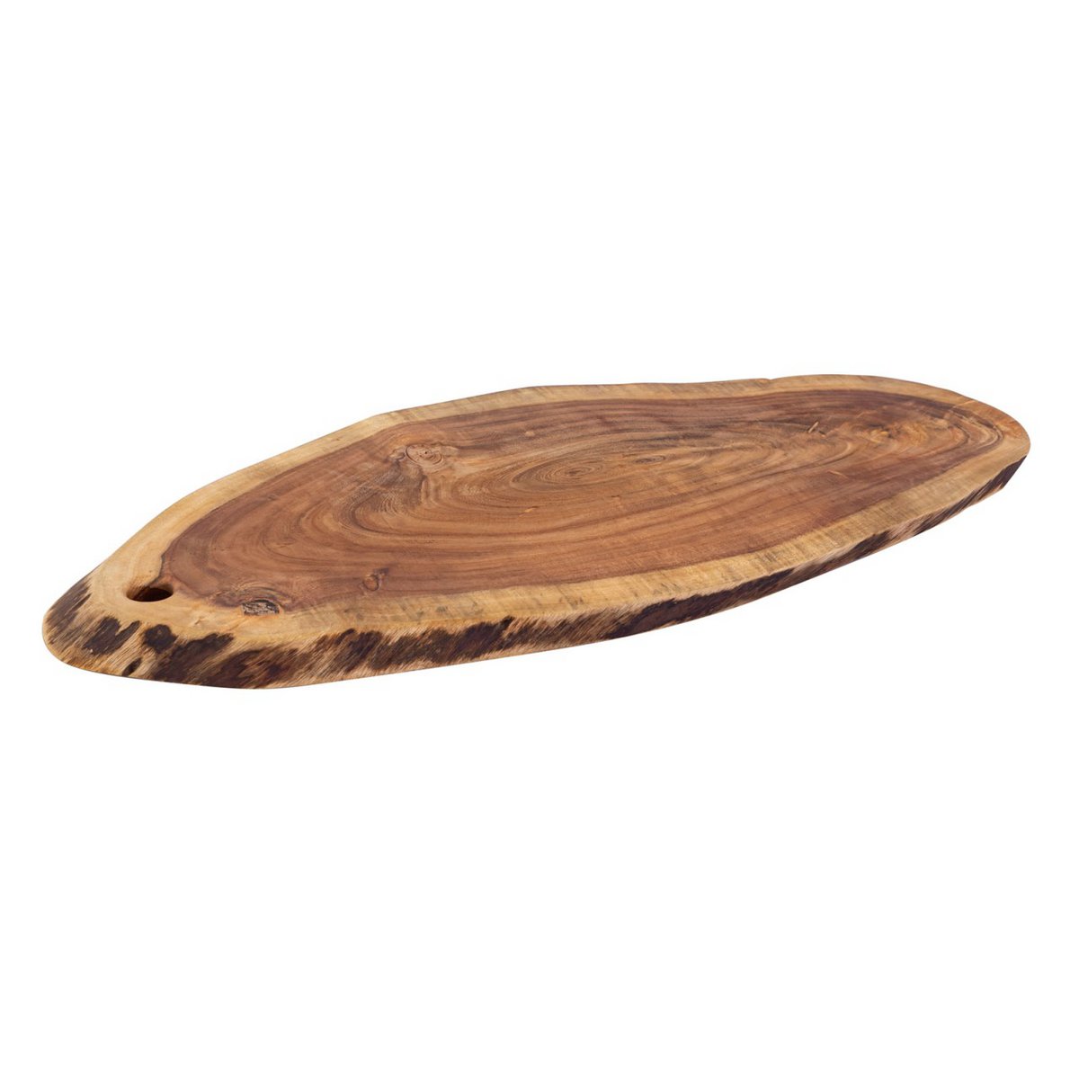 Serveerplank boomschijf 4- of 8-delige snijplank hout dienblad decoratie acacia massief