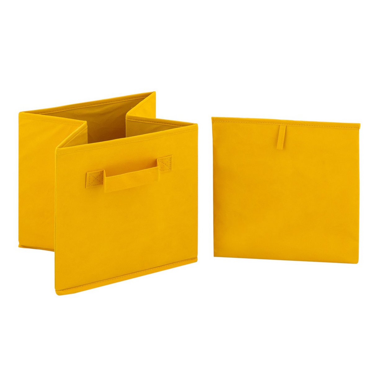 Opslagboxen opvouwbare vouwkast 26x26x26 cm 6 -pack opbergdoos vierkant