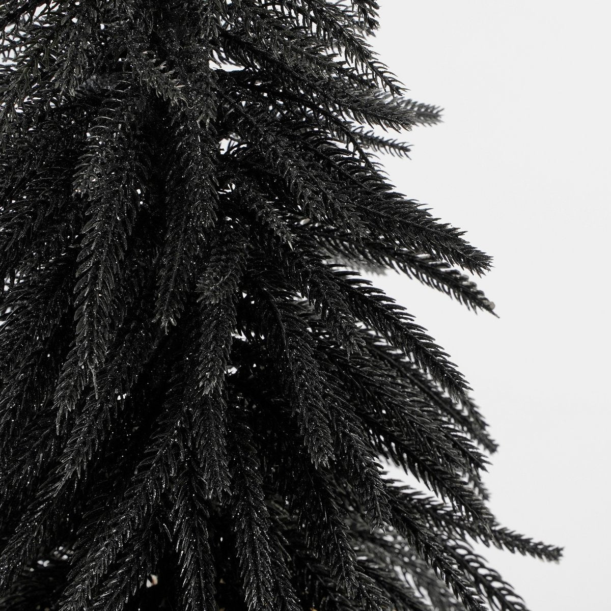 Decoratieve kerstboom  Zwart