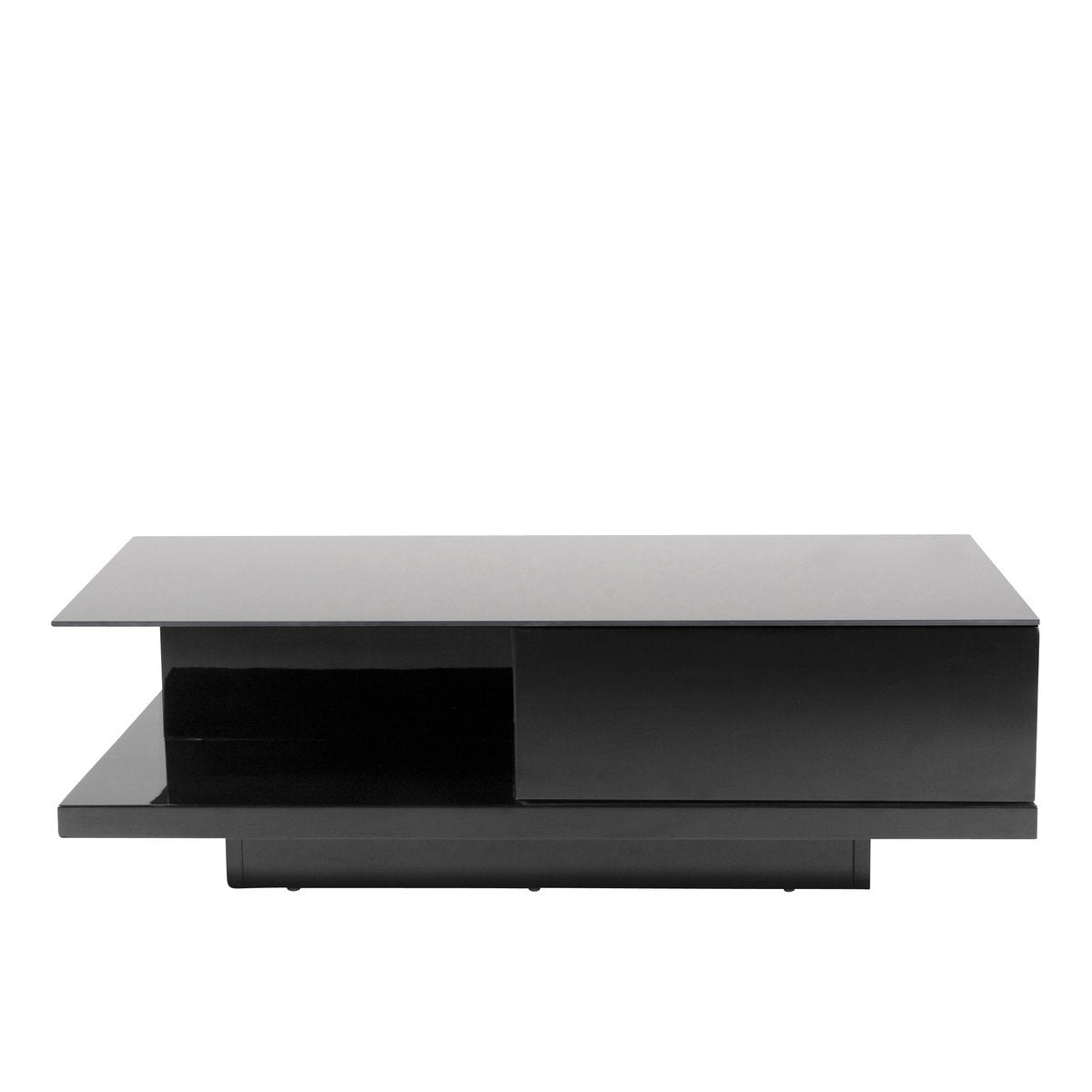 Salontafel 120x60x36 cm zwart