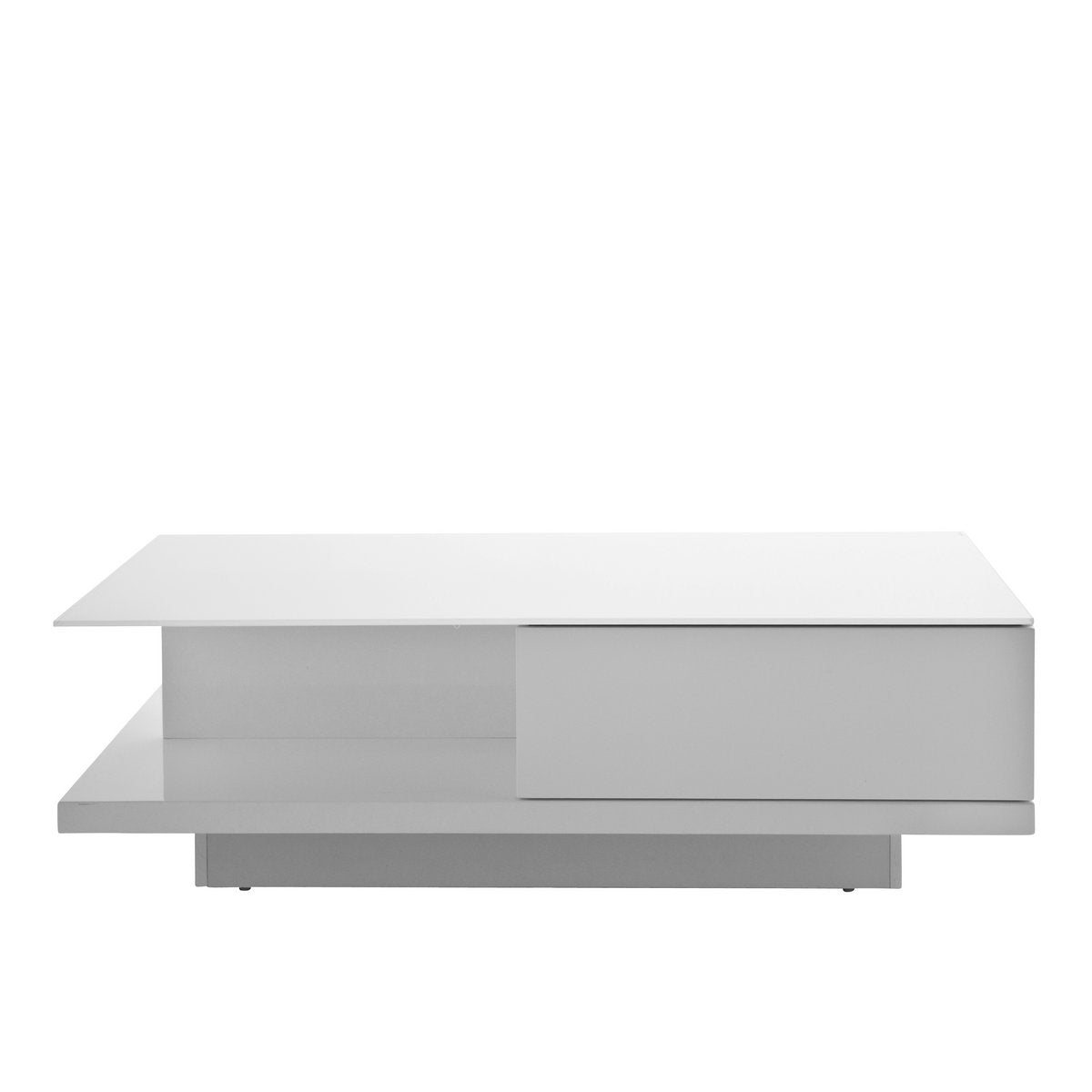 Salontafel 120x60x36 cm wit