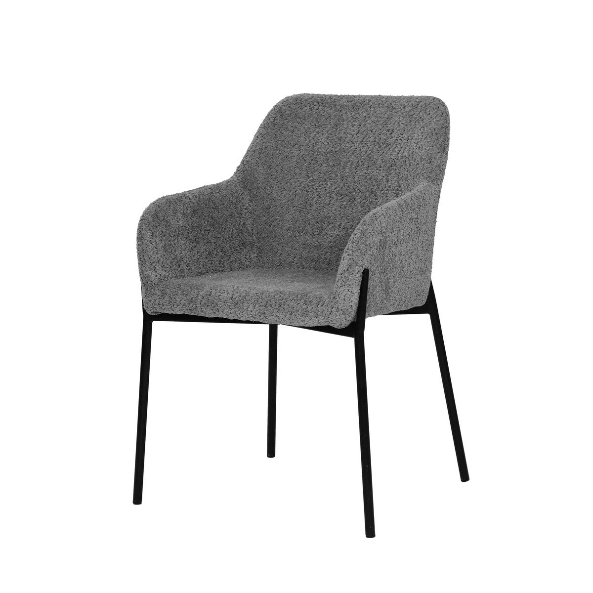 Set van 2 fauteuils met bouclé hoes