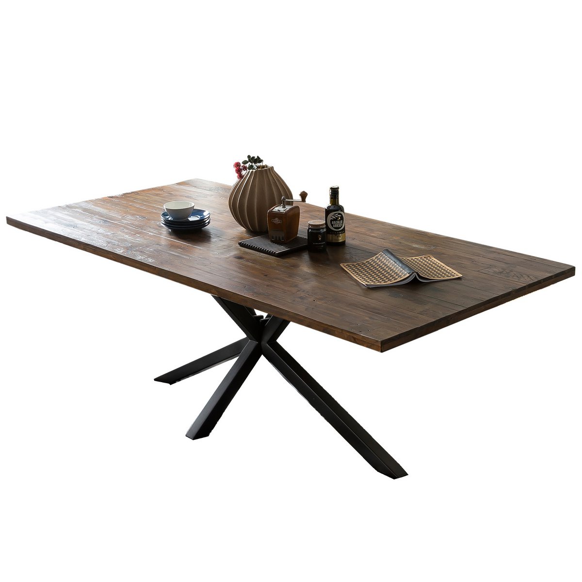 Antiek zwart tafelframe