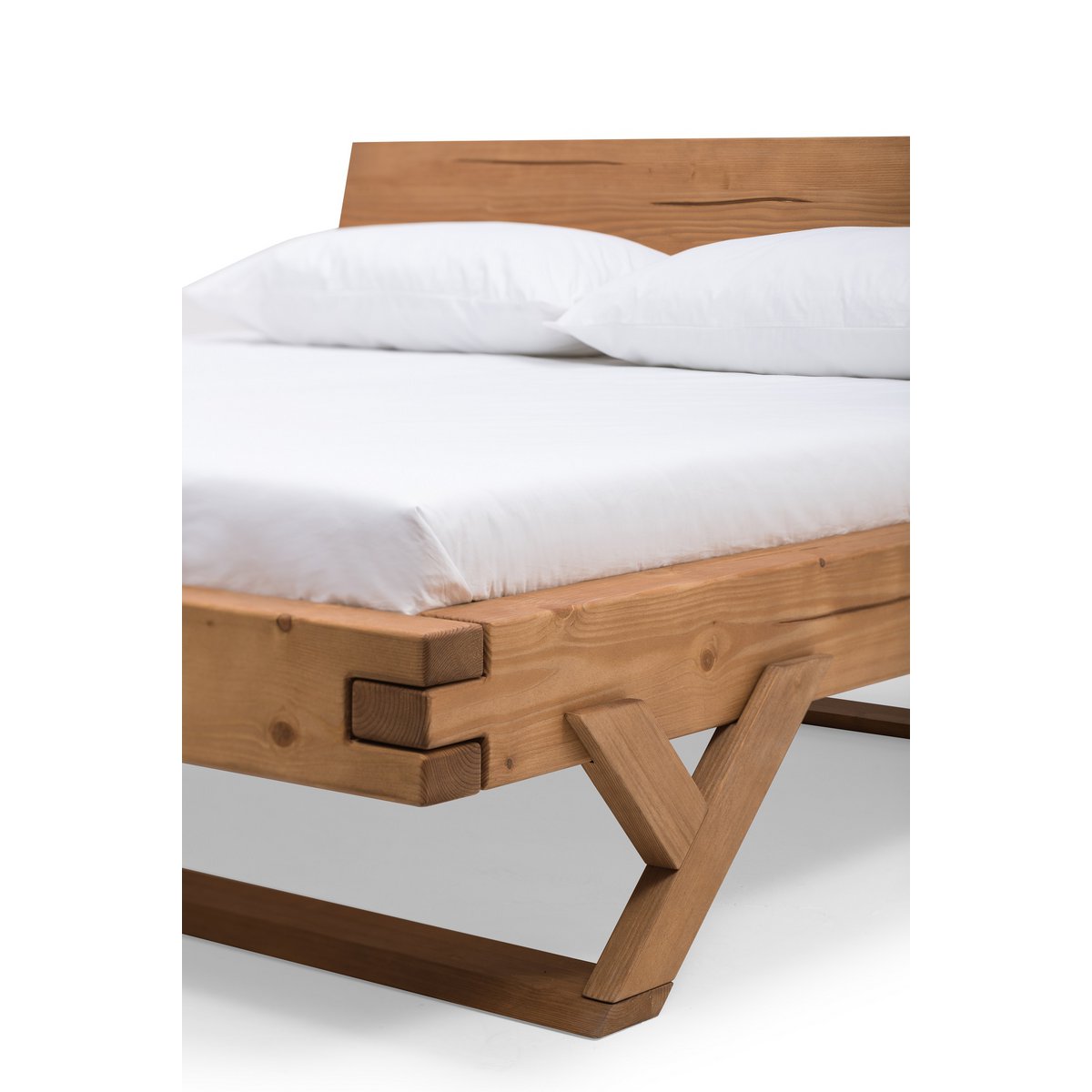 Balkenbed 160 x 200 cm