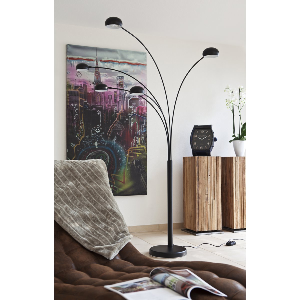 Five Fingers 205 cm zwart