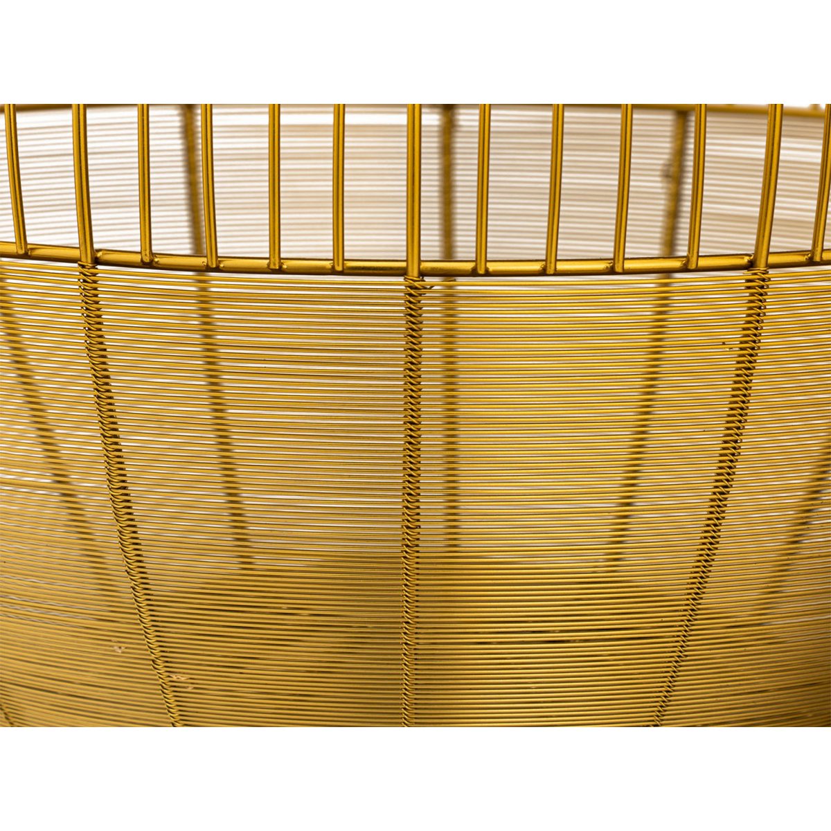 Set van 2 bijzettafels rond ø 49/41 H 37/29 cm decoratieve tafels salontafel Glamira salontafel goud