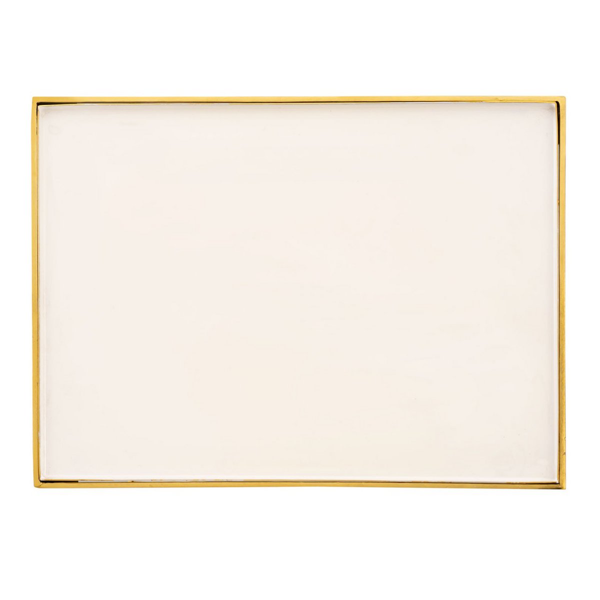 Bijzettafel Wit Decoratieve hoekige hoek 40 H 45 cm Lamptafel SOFATISCHE EDEN TAFEL METAL GOUD