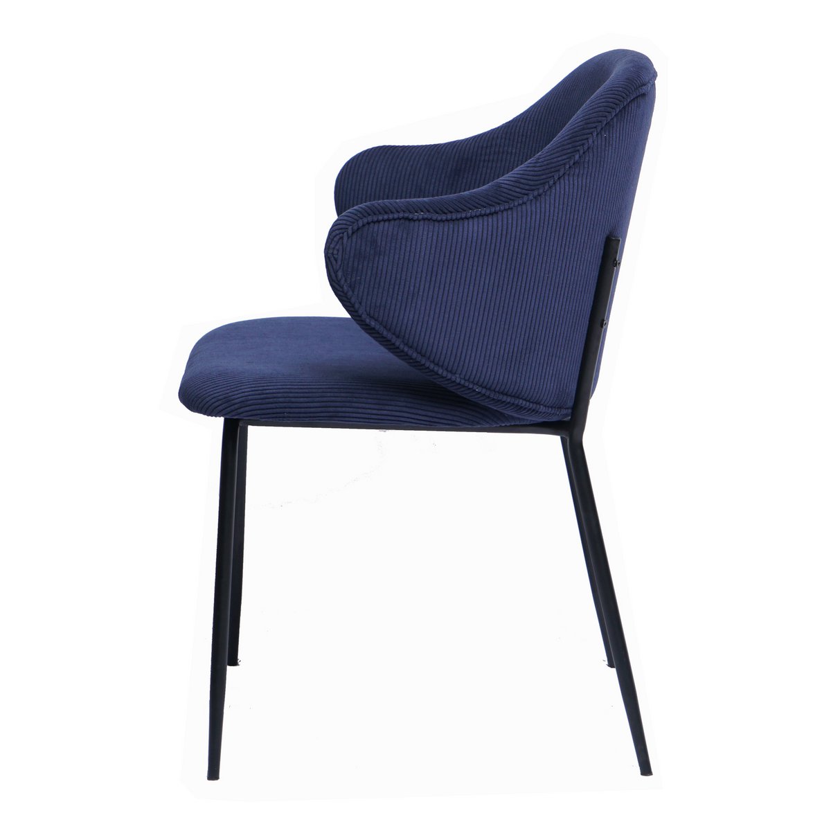 Set van 2 fauteuils donkerblauw
