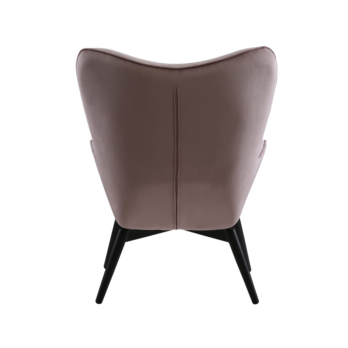 Fauteuil roze fluweel