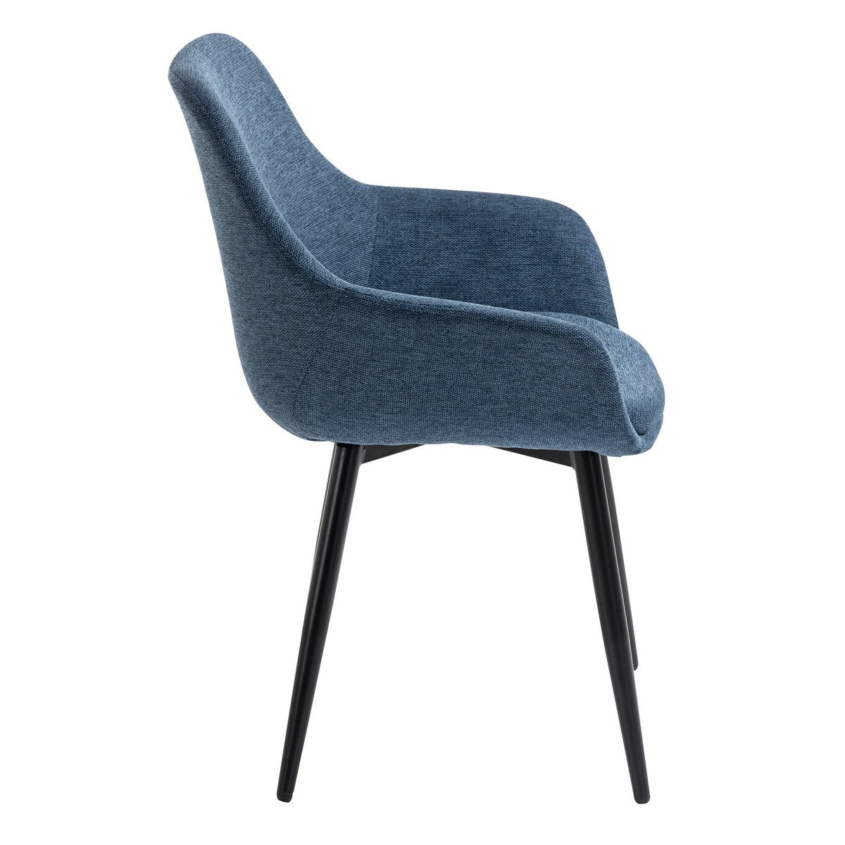 Set van 2 fauteuils donkerblauw