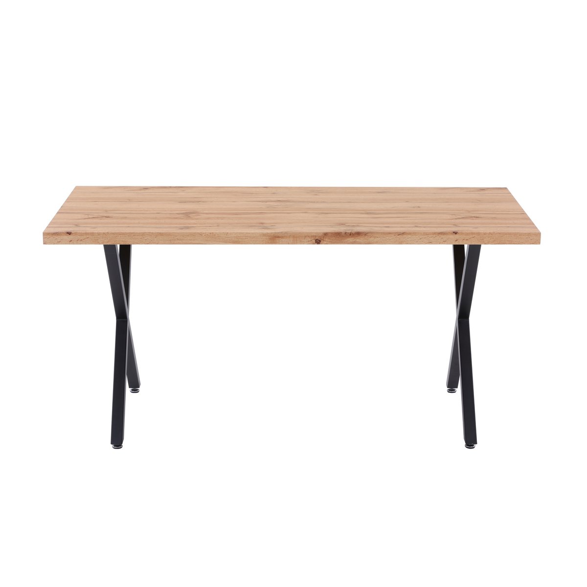 Tafel 160x90 cm met X-frame