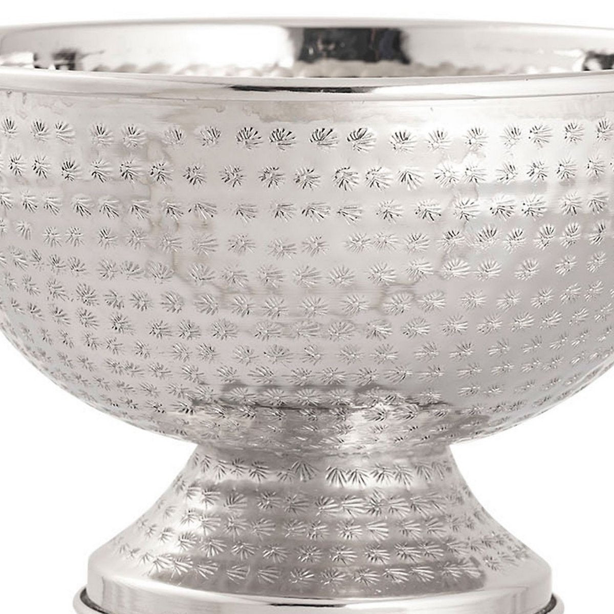Fles --koeler wijnkoeler metaal Ø 29 cm champagne koeler rond zilveren gouden ijshemel koeler champagne koeler