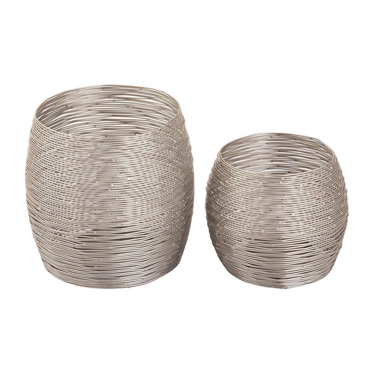 Candle Stand Set 2-delige theelichte houder Windlichter Paris Gold of Silver Candle Holder