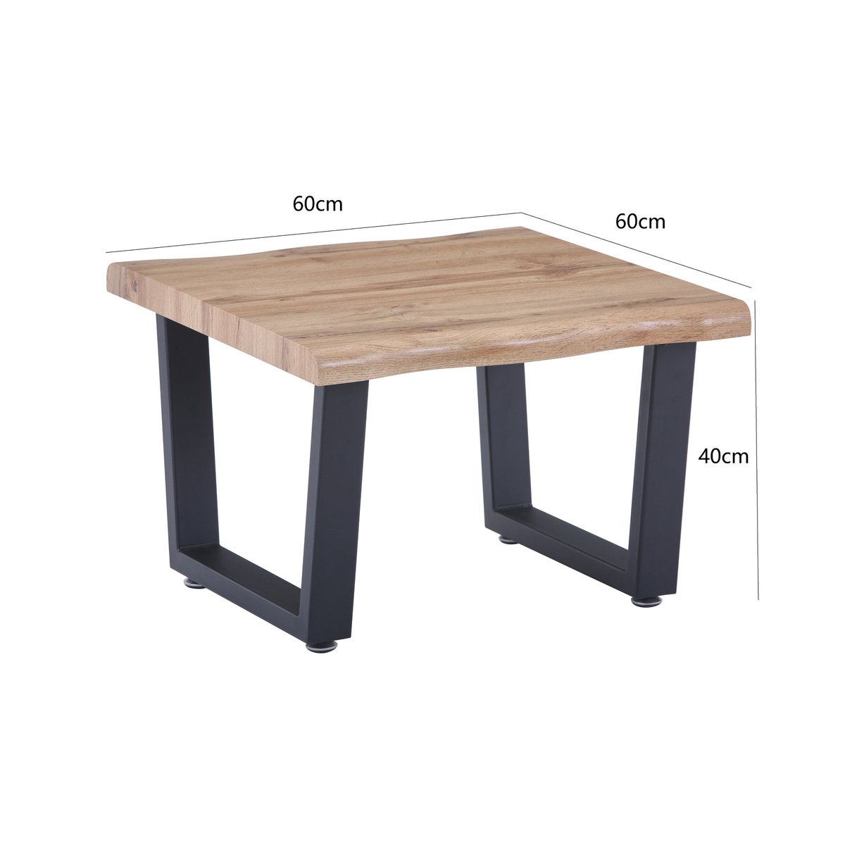 Salontafel 60x60x40 cm
