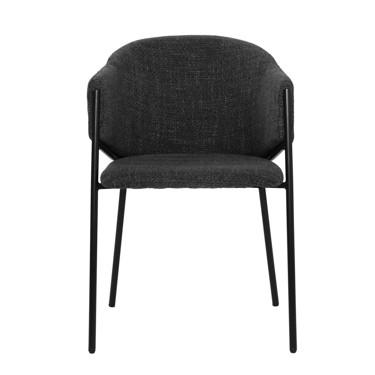 Fauteuilset van 2 met structuurstof