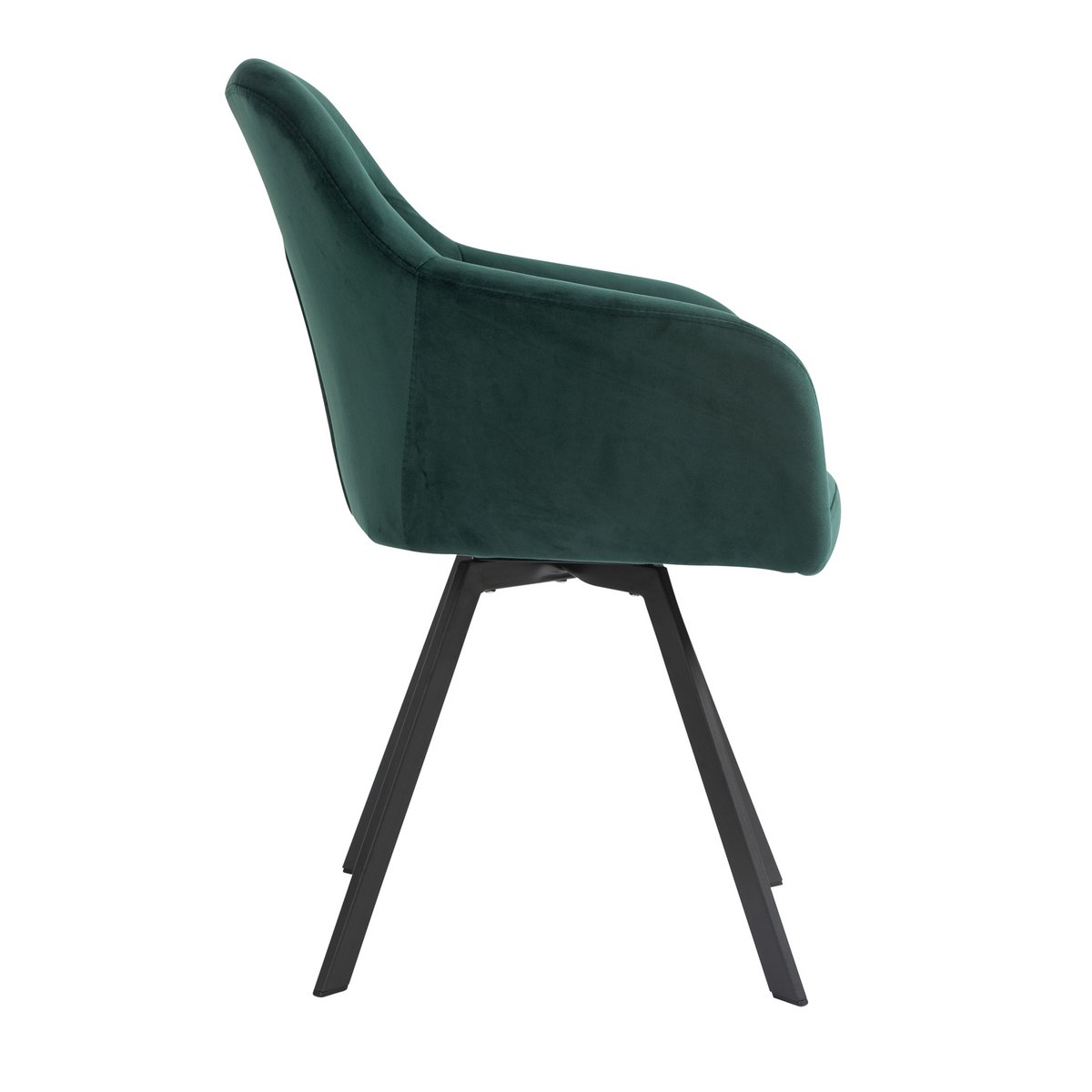 Fauteuil met 360° draaifunctie dennengroen