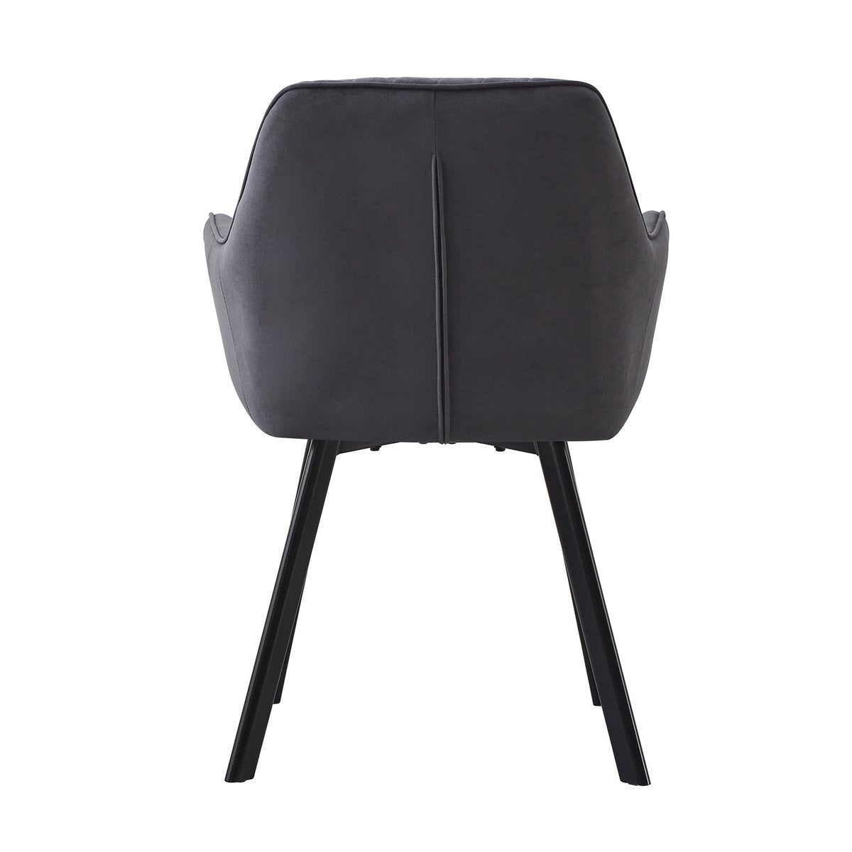 Set van 2 fauteuils grijs