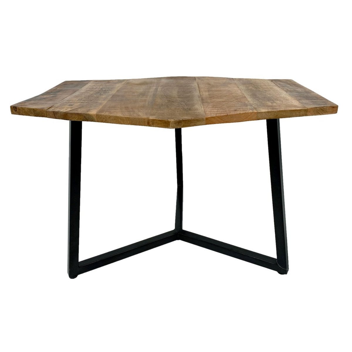 Salontafel set 2-delig woonkamertafel bijzettafel Paris metalen frame zwart wit of antiek zilver