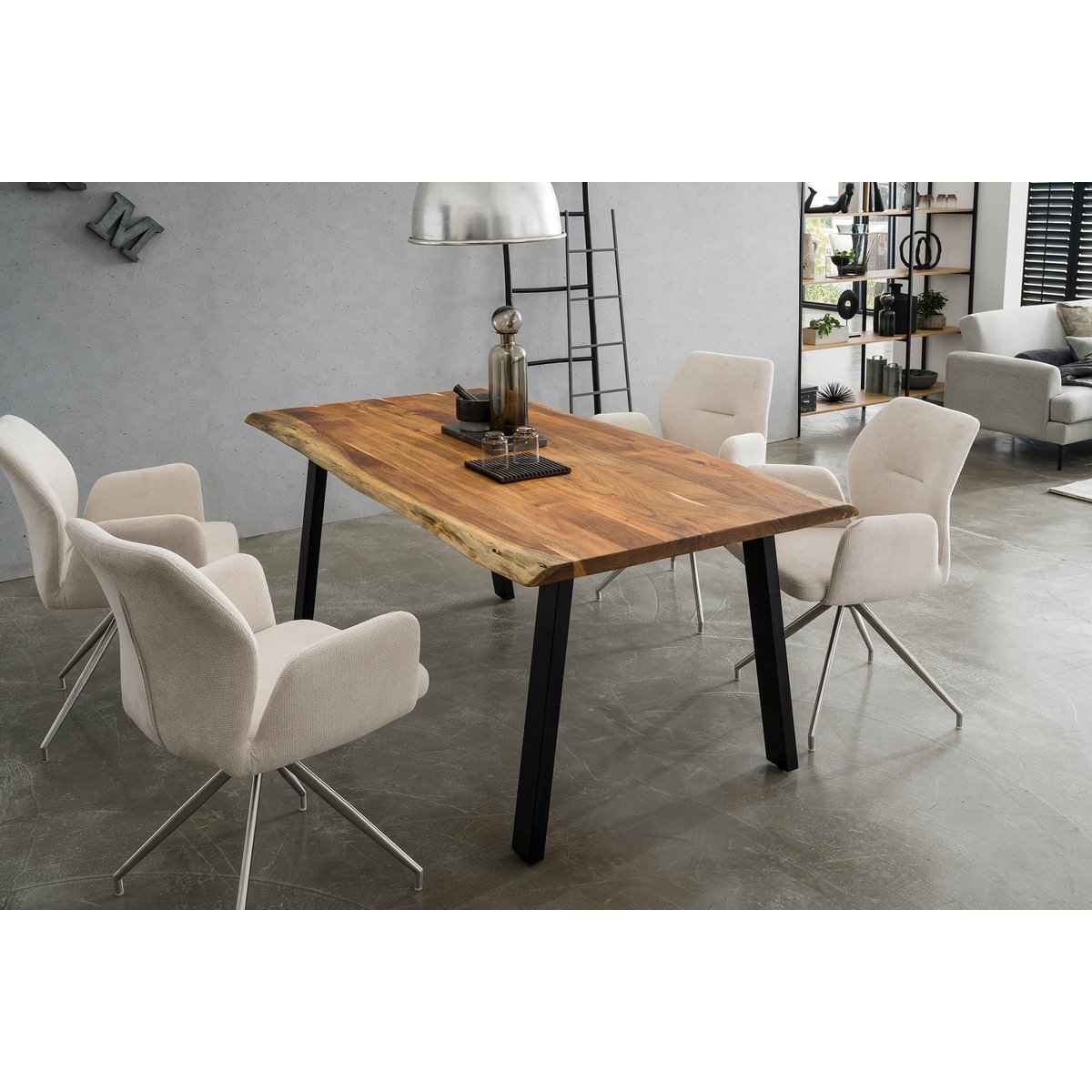 Acacia eettafel 240x110 cm