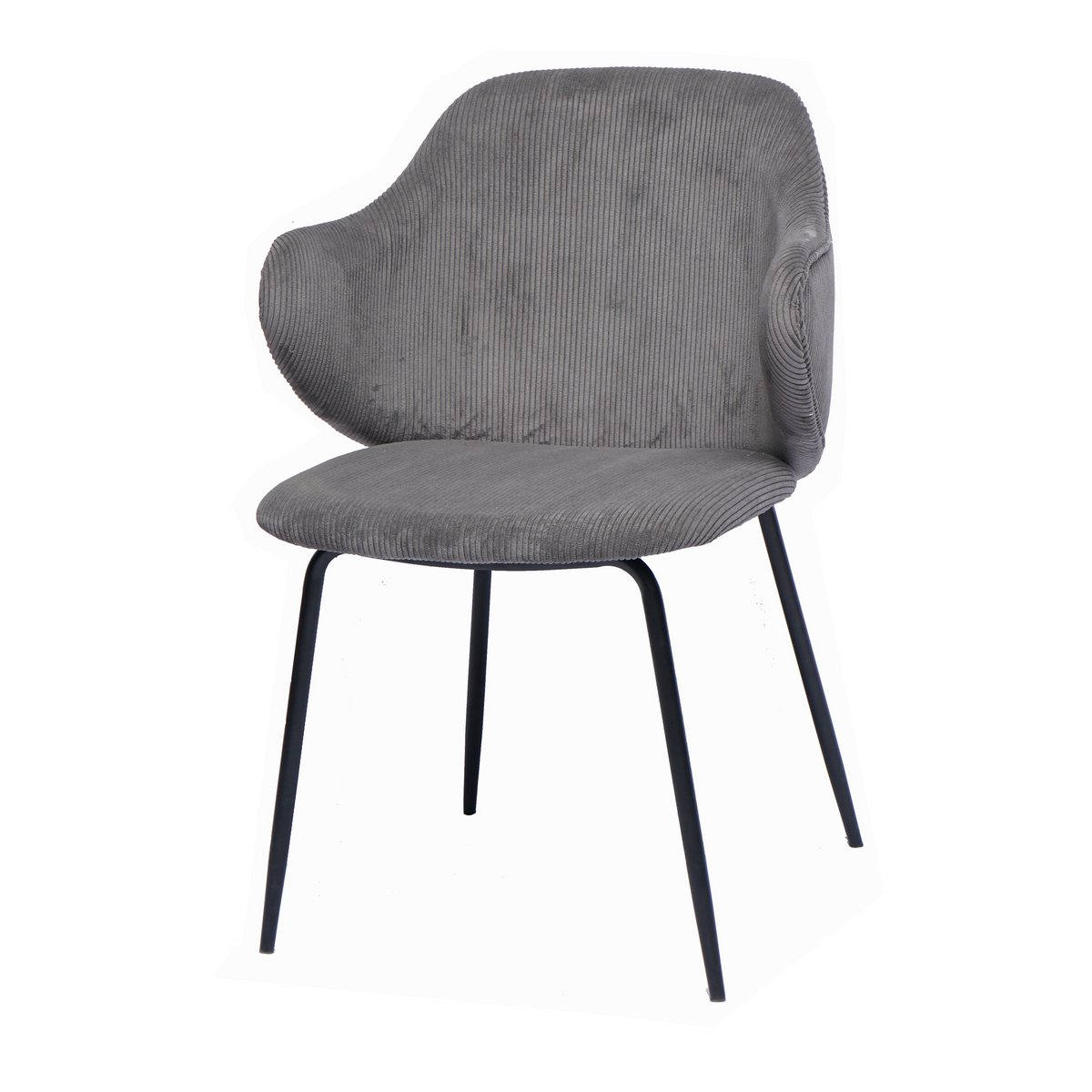 Set van 2 fauteuils grijs