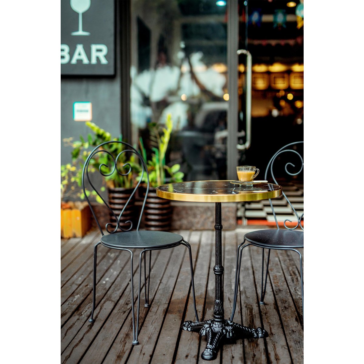 Tafel, 57 cm rond