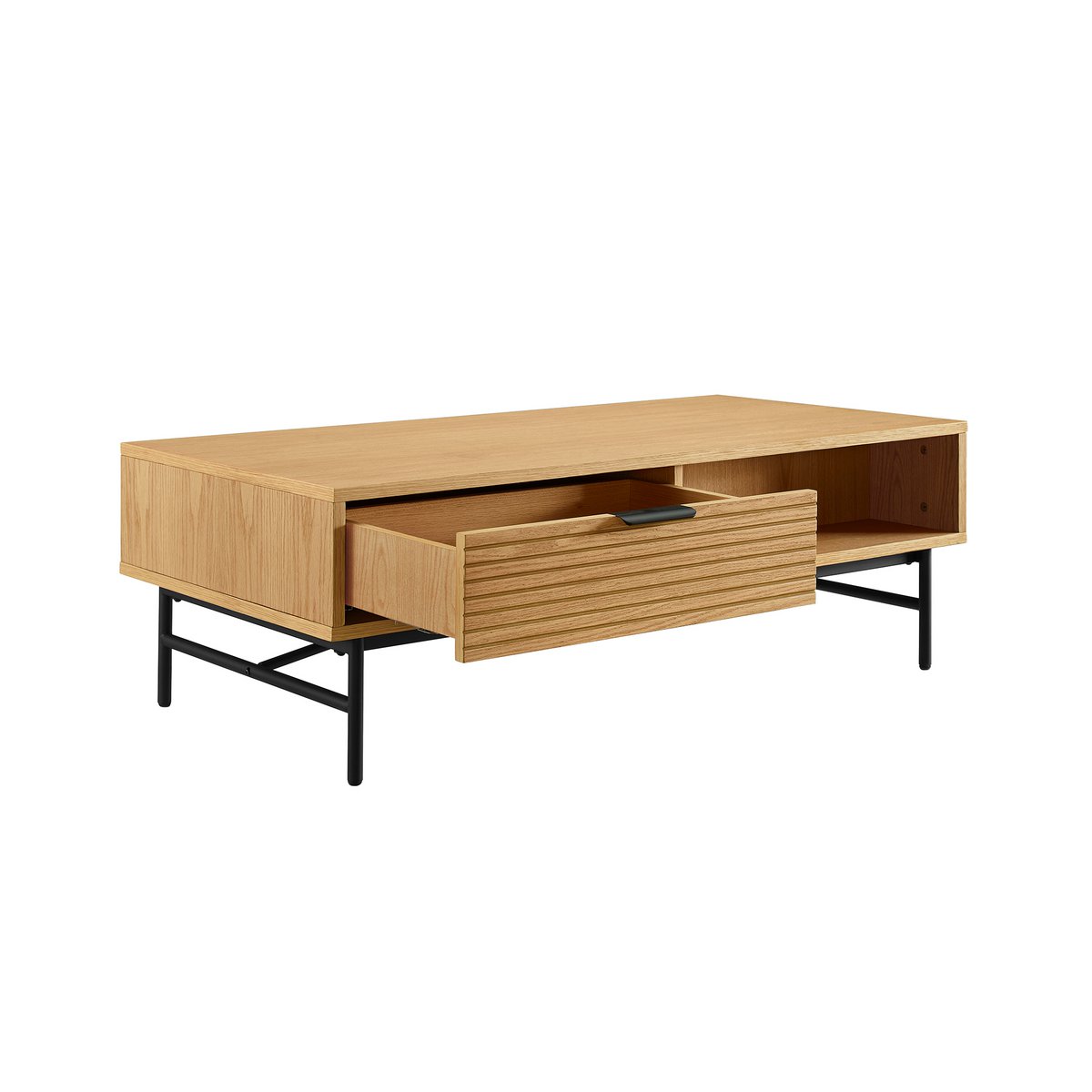 Salontafel 120x60 cm echt eikenfineer