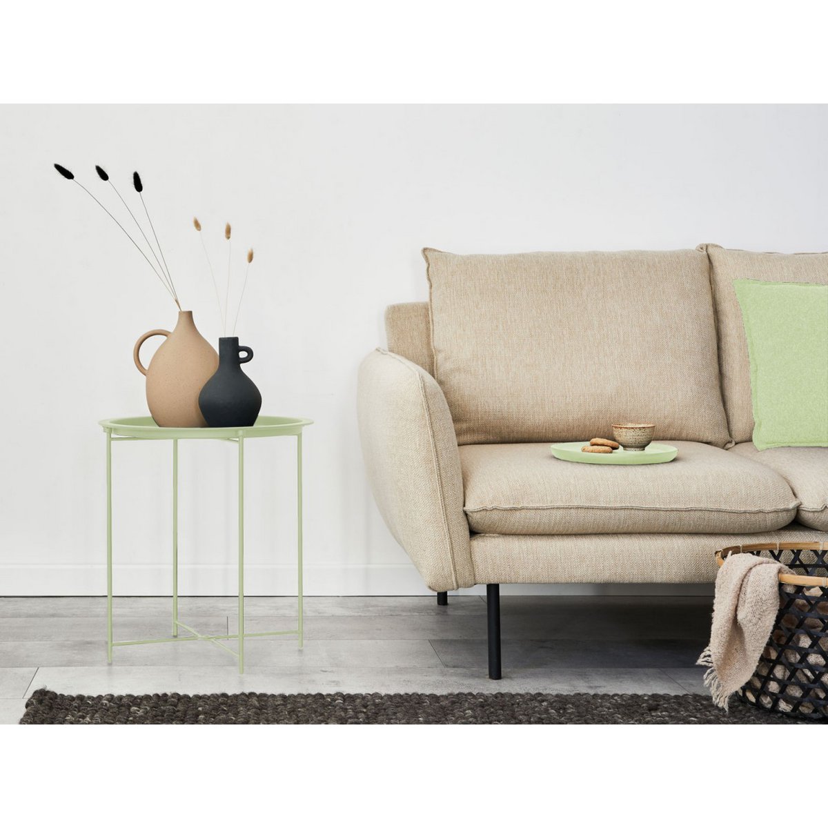 Bijzettafel Ø 47 H 51 2. Kies Tuintafel Balkon Tabel Terasses Tabel Ronde Alberta Metaal Small Ver