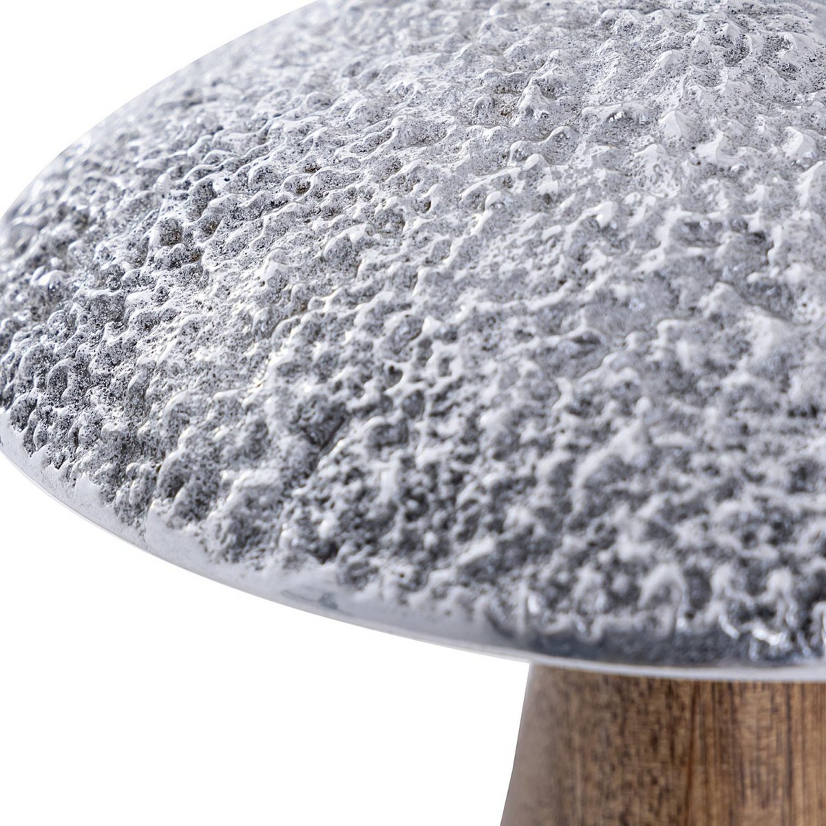 Deco-figuren 2 Set paddestoelen H20/12x13/9cm display mastbox 12x 2-delige mango-hout