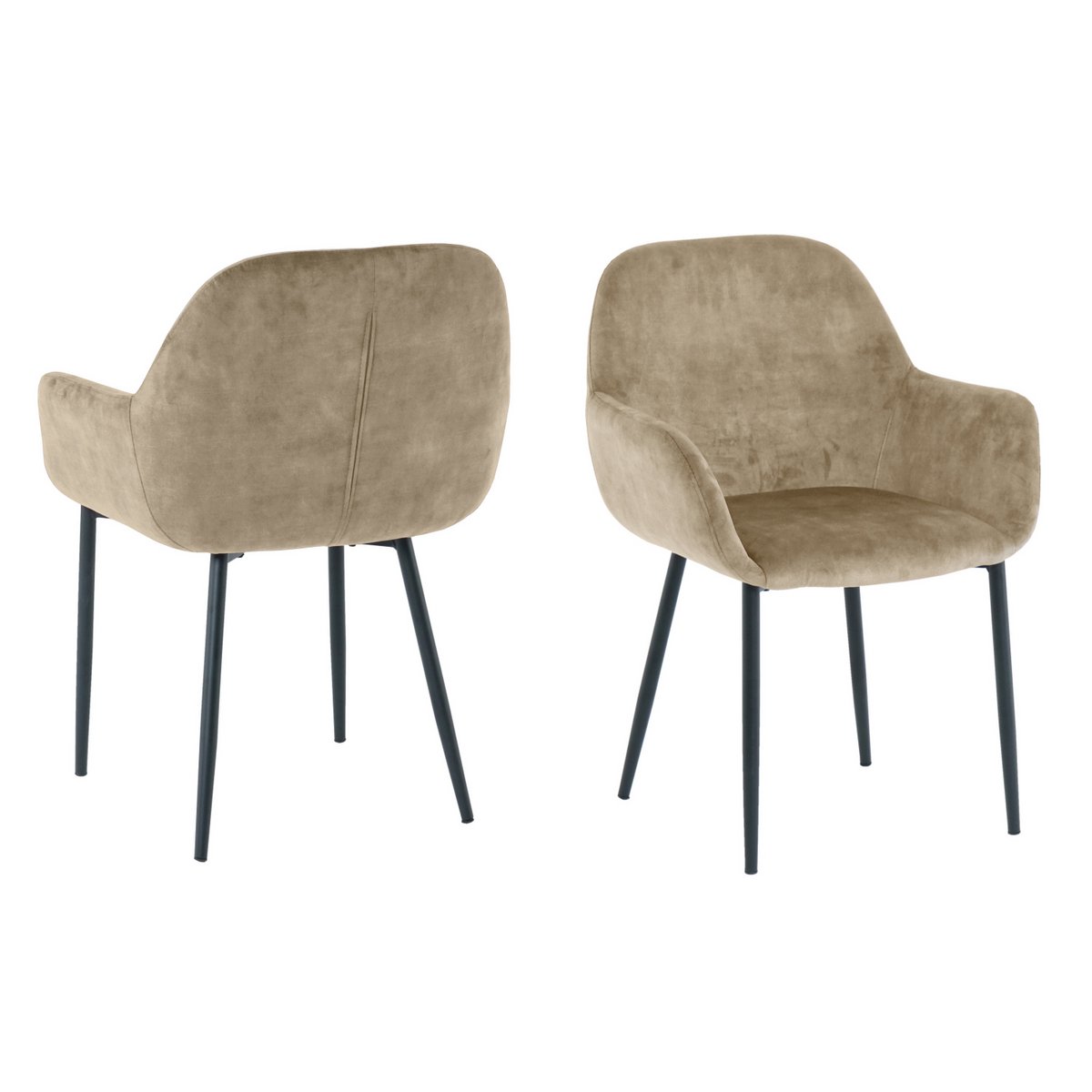 Fauteuil, set van 2