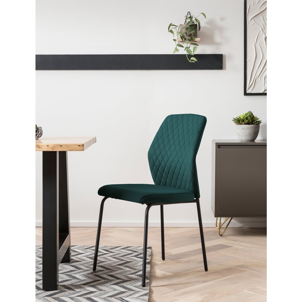Stoelenset van 2 groen