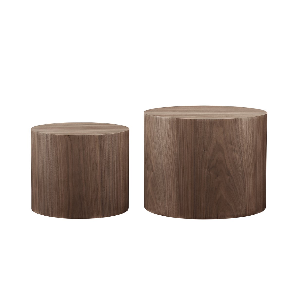 Salontafel set van 2 walnoot